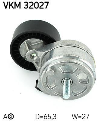 Rolo tensor da correia trapezoidal estriada SKF ref. VKM 32027